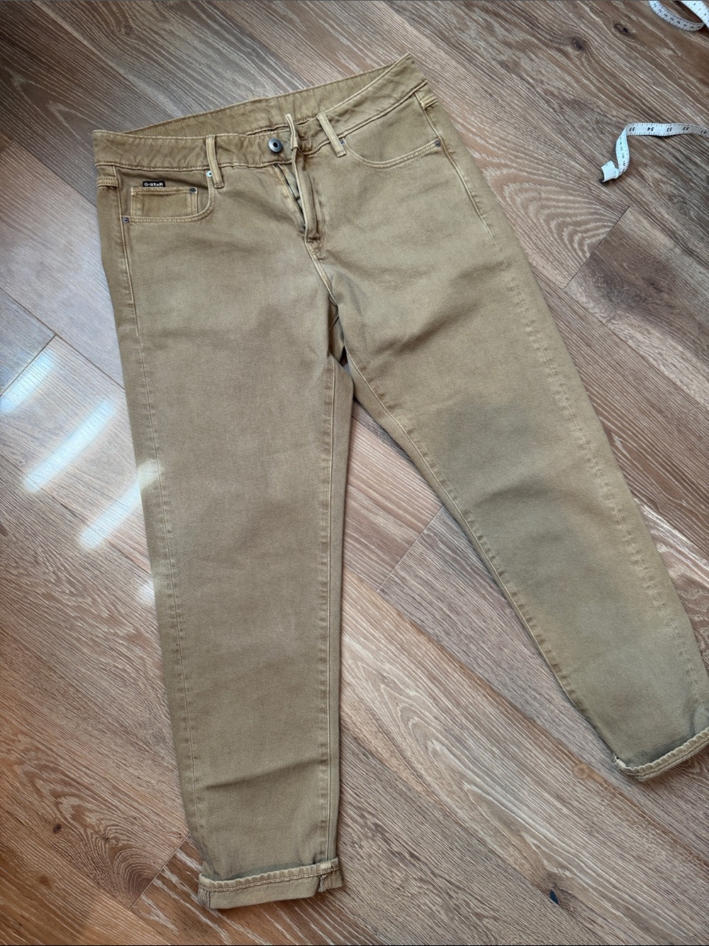 GStar Raw, size 28, Classic Slim-Fit Khaki Jeans